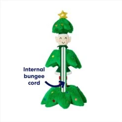 Frisco Holiday Elf In A Tree Bungee Plush Squeaky Dog Toy -Ultimate Pet Shop 739846 PT2. AC SS1800 V1695045362