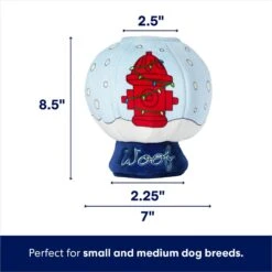 Frisco Holiday Melting Snow Globe Hide & Seek Puzzle Plush Squeaky Dog Toy -Ultimate Pet Shop 739910 PT1. AC SS1800 V1695046484