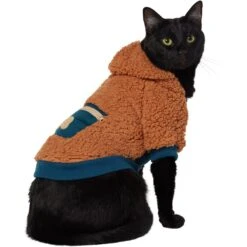 Frisco Wubby Textured Fleece Dog & Cat Hoodie W/ Pocket -Ultimate Pet Shop 742510 PT2. AC SS1800 V1692203513