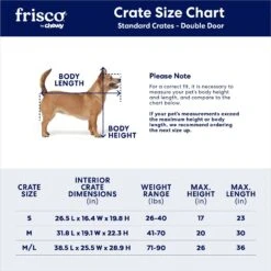 Frisco Double Door Wood & Metal Furniture Style Dog Crate 9 Frisco Double Door Wood & Metal Furniture Style Dog Crate -Ultimate Pet Shop 787222 PT2. AC SS1800 V1683205532
