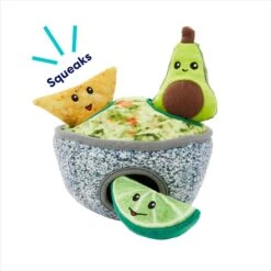 Frisco Corndog Interactive Plush Squeaky Dog Toy & Frisco Guacamole Hide & Seek Puzzle Plush Squeaky Dog Toy -Ultimate Pet Shop 962086 PT7. AC SS1800 V1694782977