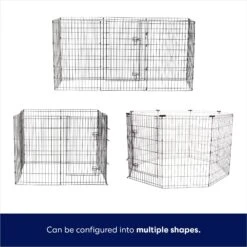 Frisco Wire Dog & Small Pet Exercise Pen With Step-Through Door -Ultimate Pet Shop 97484 PT5. AC SS1800 V1667227970