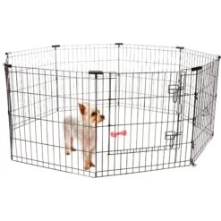Frisco Wire Dog & Small Pet Exercise Pen With Step-Through Door -Ultimate Pet Shop 97484 PT7. AC SS1800 V1657661187