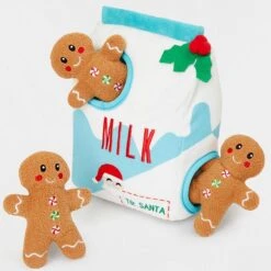 Frisco Holiday Hot Cocoa Hide & Seek Puzzle Plush Squeaky Dog Toy & Frisco Holiday Milk & Gingerbread Cookies Hide & Seek Puzzle Plush Squeaky Dog Toy -Ultimate Pet Shop 986142 PT5. AC SS1800 V1698258115