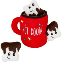 Frisco Holiday Hot Cocoa Hide & Seek Puzzle Plush Squeaky Dog Toy & Frisco Holiday North Pole Mailbox Hide & Seek Puzzle Plush Squeaky Dog Toy -Ultimate Pet Shop 986166 PT1. AC SS1800 V1698258115